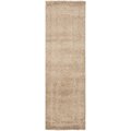 Safavieh 3 ft. 3 in. x 5 ft. 3 in. Small Rectangle Beige and Beige Florida Shag Rug SG454-1313-3